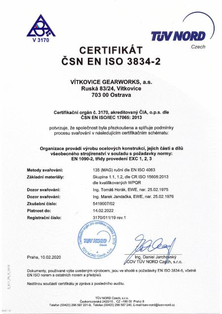 Certifkát - 3834-2